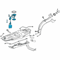 OEM Toyota RAV4 Fuel Pump Diagram - 77020-0R010