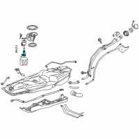 OEM Toyota RAV4 Fuel Pump Diagram - 23220-0P101