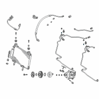 OEM Toyota Suction Pipe Valve Diagram - 88374-30010