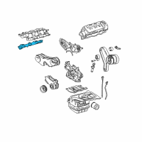 OEM Toyota Camry Gasket Diagram - 17177-20020