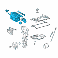 OEM Toyota Camry Intake Manifold Diagram - 17120-25020