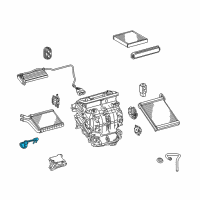 OEM Toyota RAV4 In-Car Sensor Diagram - 88625-02120