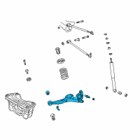 OEM Toyota RAV4 Trailing Arm Diagram - 48711-42905
