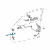 OEM Toyota RAV4 Check Strap Diagram - 68610-42030