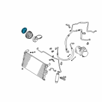 OEM Toyota RAV4 Clutch Plate & Hub Assembly Diagram - 88403-12030