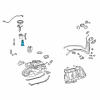 OEM Toyota Avalon Fuel Pump Diagram - 23220-31370