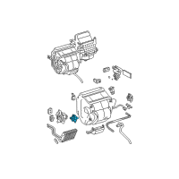 OEM Toyota Sienna Servo Diagram - 87106-08070