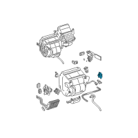 OEM Toyota Sienna Servo Diagram - 87106-08060