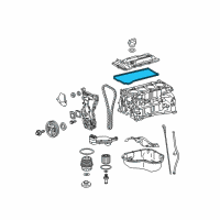 OEM Toyota Highlander Valve Cover Gasket Diagram - 11213-36020