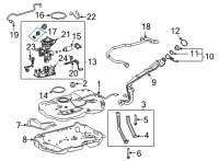 OEM Toyota Sienna Regulator Valve Diagram - 23070-25020