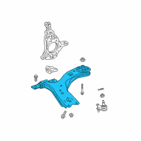 OEM Toyota Camry Lower Control Arm Diagram - 48069-06200