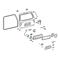OEM Toyota Actuator Diagram - 69150-0C010