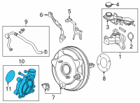 OEM Toyota Yaris iA Vacuum Pump Diagram - 29300-WB002