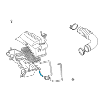 OEM Toyota Highlander Pressure Sensor Tube Diagram - 90999-92002