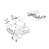 OEM Toyota Spark Plug Diagram - 90919-01192