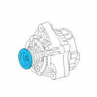 OEM Toyota 4Runner Pulley Diagram - 27411-0A050