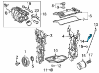 OEM Toyota Camry Guide Tube Diagram - 11452-F0010