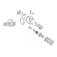 OEM Toyota T100 Axle Shaft Bearing Diagram - 90363-40020-77