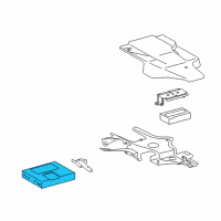 OEM Toyota Sienna Module Diagram - 86710-07011