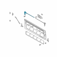 OEM Toyota Tacoma Lock Assembly Diagram - 65780-35020