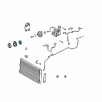 OEM Toyota Avalon Stator Sub-Assy, Magnet Clutch Diagram - 88411-07030