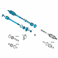 OEM Toyota RAV4 Axle Assembly Diagram - 43420-33330