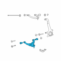 OEM Toyota 4Runner Lower Control Arm Diagram - 48068-60040