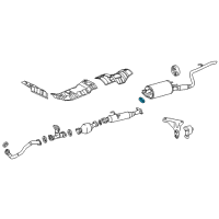 OEM Toyota RAV4 Center Pipe Gasket Diagram - 90080-43026