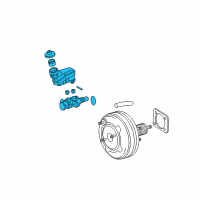 OEM Toyota Camry Master Cylinder Diagram - 47201-06423
