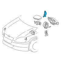 OEM Toyota Echo Side Sensor Diagram - 89860-0W030
