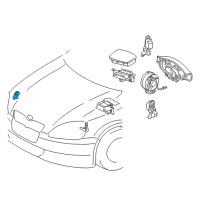 OEM Toyota Echo Front Sensor Diagram - 89173-59145