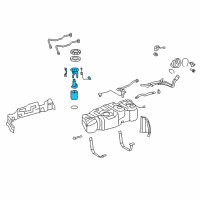 OEM Toyota Tundra Fuel Pump Diagram - 77020-0C090
