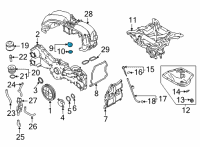 OEM Toyota Filler Cap Diagram - SU003-04083