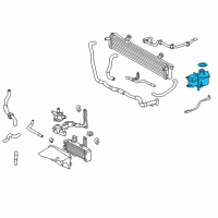 OEM Toyota Highlander Reservoir Assembly Diagram - G92A0-48043