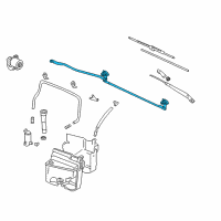 OEM Toyota Land Cruiser Link Assembly Diagram - 85150-60240