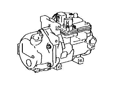 Toyota 88370-33030 Compressor Assembly, W/M