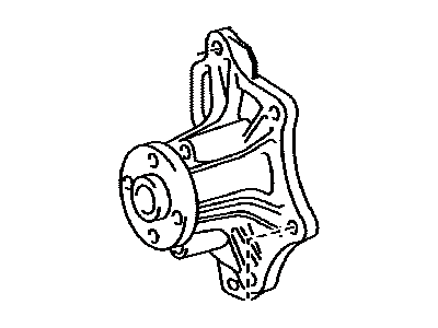 Toyota 16100-49835 Engine Water Pump Assembly