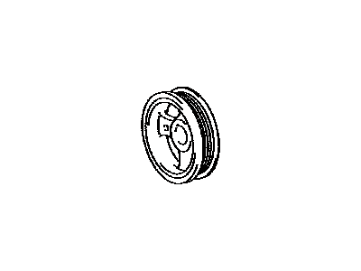 Toyota 13470-36010 PULLEY Assembly, CRANKSH