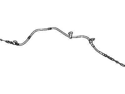 Toyota 46410-60711 Rear Cable