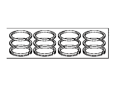Toyota 13011-28161 Piston Ring Set