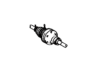 Toyota 43410-06780 Shaft Assembly, Front Drive, Right