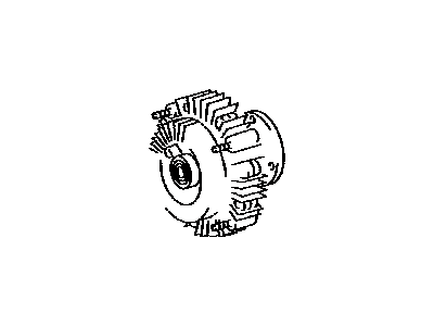 Toyota 16210-50100 Coupling Assembly, Fluid