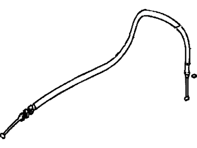 Toyota 35520-60140 Cable Assembly, Throttle