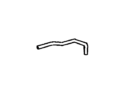 Toyota 16267-66020 Hose, Water By-Pass