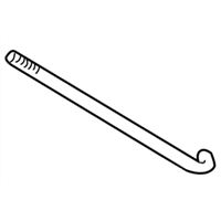 Toyota 74451-0C010 Bolt, Battery Clamp