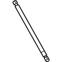 Toyota 68908-0W101 Stay Sub-Assembly, Back