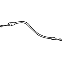 Toyota 69750-02030 Cable Assembly, Front Door