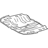 Toyota 58311-47130 Pan, Rear Floor