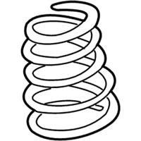 Toyota 48131-1N550 Spring, Coil, Front