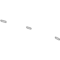Toyota 75596-35020-A0 Cover, Roof Drip Moulding